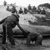 Class 28 Training at the Mud Flats in 1962 at Silver Strand (Coronado, Ca)
