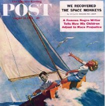Saturday Evening Post - We Recovered The Space Monkeys cover