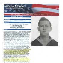 Veteran Tribute for Eugene S. Tinnin