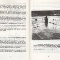 "First Landing Tokyo Bay" booklet