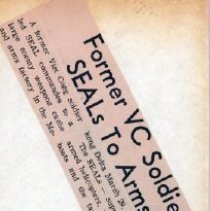 Former VC Soldier Leads SEALs to Arms Cache