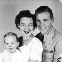Lyle Herbert Jr. family in Guam 1948