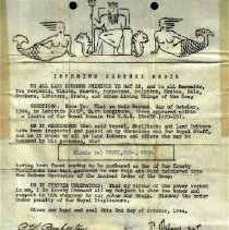 Shellback Certificate - Adonis Creel