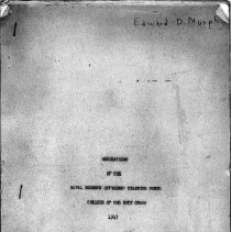 Regulations of the Naval Reserve Officers' Training Corp