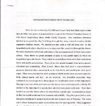 Recollections From Fifty Years