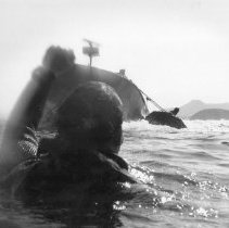 Scan 010003(4)  Coast of Carboneras, Spain UDT21 and Spanish 3-1975