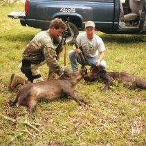 Sniper training pig hunting Texas 1998