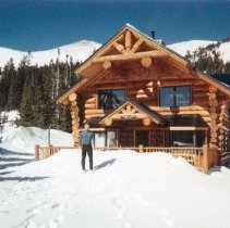 Francine's cabin 10 Mountain division cabin system, Colorado 1998