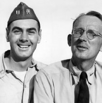 Lt. Walter F. Healy (left) and Lt. C. Herschel Schooley (right)