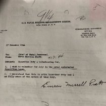 Haz Duty Volunteer 27nov1944