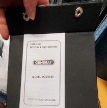 Digital Light Meter Model DLM2000