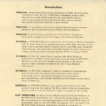 Official document from UDT-SEAL Association