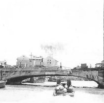 Boating Under A Bridge