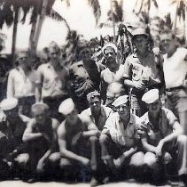 Group In Front Of Palm Trees
