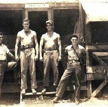 4 Men In Front Of Boq Ls