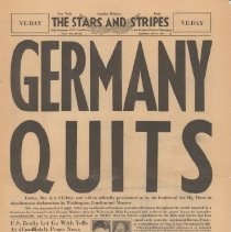 Stars and Stripes.Germany Quits
