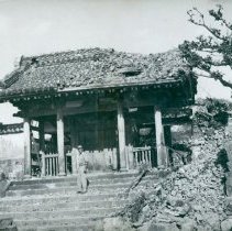 Japanese Shrine - bombed