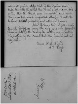 Indian Suffrage Aaron Page Letter Image 5 Of 5
