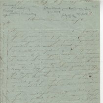 Letter July 19, 1840