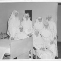 Nurses in Lourdes1955
