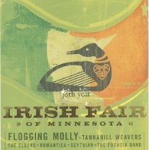 2008 Irish Fair of Minnesota Poster