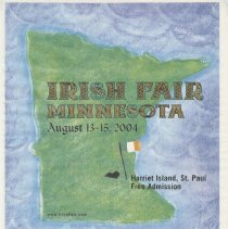 2004 Irish Fair of Minnesota Poster