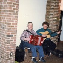 Martin McHugh and Ross Sutter circa late 1980s