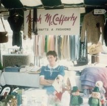 Norah McCafferty Booth at 1985 Minnesota Irish Festival