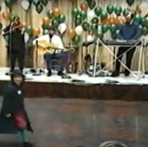 Blarney Pilgrim on stage at Landmark Center