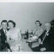 Pat McDonough and friends at a Twin City Irish American Club wedding