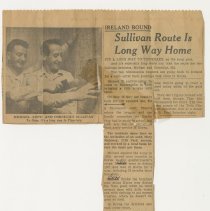 Con and Mike Sullivan returned from the Korean War