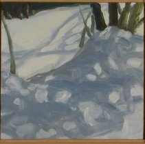 Birches, Shadows, Creek