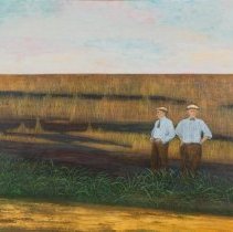 Carroll Cloar  "Burned Field"