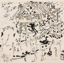 Cat in the Chicken House