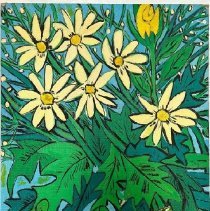 Untitled (still life with daisies)