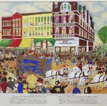 A Crowded Day on Capitol Street, 1900 - Circus Parade