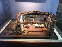 Model of Adobe House, 1974