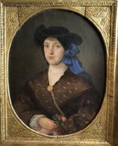 Portrait of Abbie Eliza Macomber Fairbanks