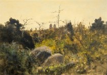 Mission Santa Barbara, January 1925