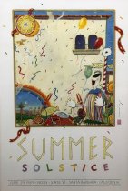 1989 Summer Solstice Celebration Poster