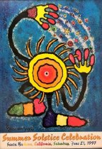 1997 Summer Solstice Celebration Poster