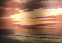 Santa Barbara Seascape at Sunrise, 1904