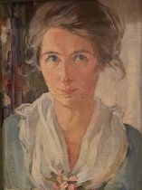 Self Portrait of Margaret Ely Webb
