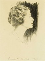 Portrait of Merle Mattei, 1927