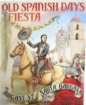 2005 Old Spanish Days Fiesta Poster