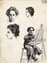 Untitled Study [heads]