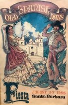 1988 Old Spanish Days Fiesta Poster