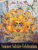 2012 Summer Solstice Celebration Poster