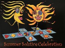 2014 Summer Solstice Celebration Poster
