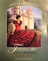 2007 Old Spanish Days Fiesta Poster